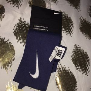 Navy blue Nike head band